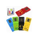 Patavat Nostalji Oyuncak El Atarisi Orjinal Tetris Brick Game Sarı.kırmızı.mavi.yeşil