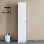 Patentli Astira Kulpsuz Raflı Boy Dolabı, Ayakkabılık, Mutfak, Kiler, Banyo, Elbise Dolabı (BEYAZ)