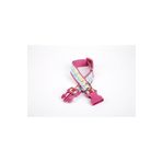 Pati Desenli Dokuma Köpek Boyun Tasması 3 Cm X 36-60 Cm Mor