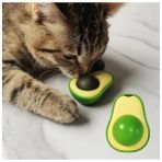 Pati Dostu Avokado Catnip Avokado Kedi Nanesi Oyuncağı Etkileşimli Oyun için Kedi Otu Topu Doğal ve Güvenli Materyal