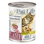 Pati Life Kuzu Etli 24x415 gr Yetişkin Kedi Konservesi