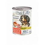 Pati Life Tahılsız Sığır Etli 24x415 gr Yetişkin Konserve Köpek Maması