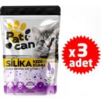Patican 5 lt x 3 Adet Lavanta Kokulu Silika Kristal Kedi Kumu