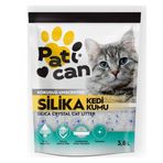 Patican 9x3.8 lt Silika Kristal Kokusuz Kedi Kumu