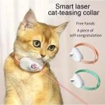 Paticimiss Şarjlı Lazerli Kedi Tasması (10 Cm) - Renkli