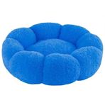 Patiderm Bubble Mavi Peluş Kedi Köpek Yatak