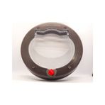 Patidoor Yuvarlak Kedi Kapısı 24.5 x 24.5 CM kahverengi