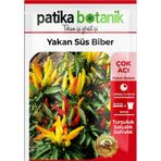 Patika Botanik 200 Adet Sarı Süs Biber Tohumu
