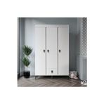 Patiko Furniture Rose 3 Kapaklı Dolap