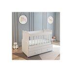 Patiko Furniture Sahra 850 2 Çekmeceli Beşik (60X120) Beyaz