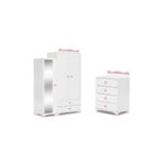 Patiko Furniture Sahra 950 Pembe Bebek Odası Takımı