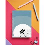 Patili Defter Serisi/okul Defteri Kareli /80 YAPRAK/18CMX21CM - Mavi-Lacivert
