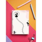 Patili Defter Serisi/okul Defteri Kareli /80 YAPRAK/18CMX21CM - Pembe - Açık Pembe