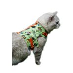 Patipatron Kaçış Önleyici Kedi Gezdirme Tasması Ve Küçük Irk Köpek Gezdirme Tasması (Game Over, S)