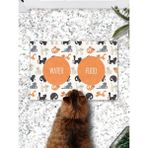 PatiPeti 45 x 70 cm Sevimli Kediler Kedi Köpek Mama Paspası ve Beslenme Altlığı