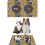 PatiPeti 50 x 35 cm Asian Cats Kedi Köpek Mama Altlığı Mama Paspası
