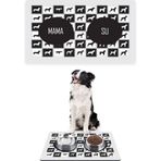 PatiPeti Dog Black and White 50x35 cm Köpek Mama ve Eğitim Paspası