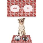 PatiPeti Köpek Çizgili Retro 50x35 cm Köpek Mama ve Eğitim Paspası