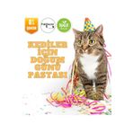 Patisserie Store Kediler Için Doğum Günü Pastası/ Ödül Maması %100 Doğal Ve Taze