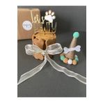 Patisserie Store Köpekler Için Doğum Günü Seti-gold Paw Kit- Doğum Günü Pastası,pati Tasarımlı Süs,doğum Günü Şapkası