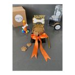 Patisserie Store Köpekler Için Doğum Günü Seti-Happy Orange Kit- Pasta, Tasarım Pasta Süsü ,Doğum Günü Şapkası
