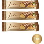 Patiswiss Fındık Parçacıklı Fındık Kreması Ile Krep Kırığı Dolgulu Sütlü Çikolata, 30G x 3 Adet - 90 gr