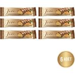 Patiswiss Fındık Parçacıklı Fındık Kreması Ile Krep Kırığı Dolgulu Sütlü Çikolata, 30G x 6 Adet - 180 gr