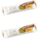 Patiswiss Juva Antep Fıstığı ve Kadayıflı Dubai Çikolatası Bar, 30G x 2 Adet - 60 gr