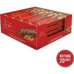 Patiswiss Juva Fındıklı, Kakaolu ve Krep Kırıklı Sütlü Çikolata Bar, 30G x 20 Adet - 600 gr