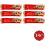 Patiswiss Juva Fındıklı, Kakaolu ve Krep Kırıklı Sütlü Çikolata Bar, 30G x 6 Adet - 180 gr