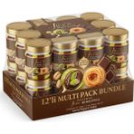 Patiswiss Sütlü Çikolatalı Antep Fıstığı Kreması – Juva Dubai Style, 200G x 12 Adet - 2,4 kg
