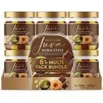 Patiswiss Sütlü Çikolatalı Antep Fıstığı Kreması – Juva Dubai Style, 200G x 6 Adet - 1 kg