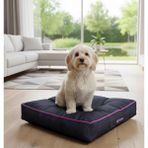 Patitex Lüx Konfor - Kedi Köpek Minder - Gabardin Kumaş- Köpek Yatak -Kedi Yatak -Uyku Minderi - XL - Lacivert