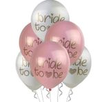 Patladı Gitti 12 inç Bride To Be Temalı Pastel 10 Adet Balon