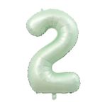 Patladı Gitti 34 inç 76-82 cm 2 Rakam Adaçayı Folyo Balon
