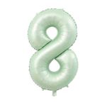 Patladı Gitti 34 inç 76-82 cm 8 Rakam Adaçayı Folyo Balon