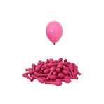 Patladı Gitti 5 inç Fuşya 10 Adet Mini Balon