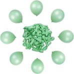 Patladı Gitti 5 inç Makaron Mint Yeşili 10 Adet Mini Balon