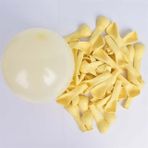 Patladı Gitti 5 inç Makaron Sarı 10 Adet Mini Balon