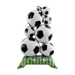 Patladı Gitti 56x98 cm Futbol Temalı Ayakta Duran Doğum Günü ve Parti Süsü Folyo Balon