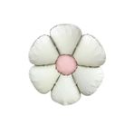 Patladı Gitti 60 cm Krem Retro Papatya Pastel Folyo Balon