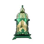 Patladı Gitti 88x44 cm Ayaklı Yeşil Ramazan Feneri Büyük Boy Dekoratif Ramazan Süsü