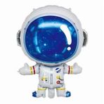 Patladı Gitti Astronot Folyo Balon - Bebek Çocuk Parti Kutlama