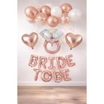 Patladı Gitti Bride To Be Bekarlığa Veda Parti Kutlama Seti Rose Gold 2 Adet