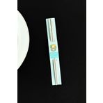 Patladı Gitti Desenli Figürlü Metal Chopstick Kum Rengi
