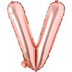 Patladı Gitti Folyo Harf Balon Rose GOLD16 Inç 36 cm - V