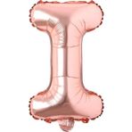 Patladı Gitti Folyo Harf Balon Rose GOLD16 Inç 36 cm