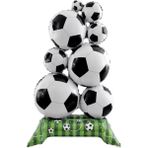 Patladı Gitti Futbol Temalı Ayakta Duran Folyo Balon 56X98 cm – Doğum Günü & Parti Süsü - Renkli - Top Stand