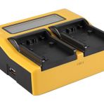 Patona 7557 Sony NP-FP50 NP-FH50 FV70 FV100 Piller İçin Çiftli Şarj Cihazı