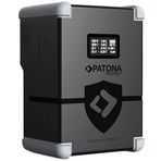 PATONA Protect Micro V99 V Mount Akü (99Wh LG Hücreler - PD 100W) BMS - V1 Koruyucu Gövde - OLED Ekran - 2X DC (12V 8.4V) USB-C PD 100W ve D-Tap 100W (13855)